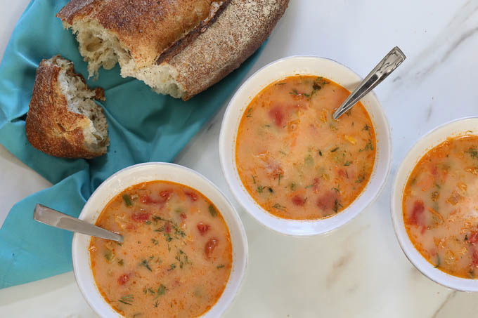 Grandma's Doukhobor Borscht Recipe (Vegan/Vegetarian) | Sails & Spices